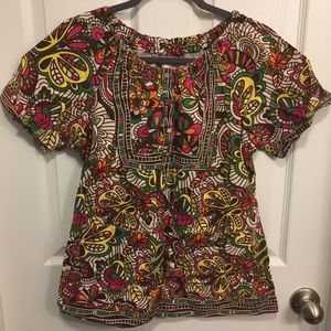 Koi Bella Scrub Top Sz M